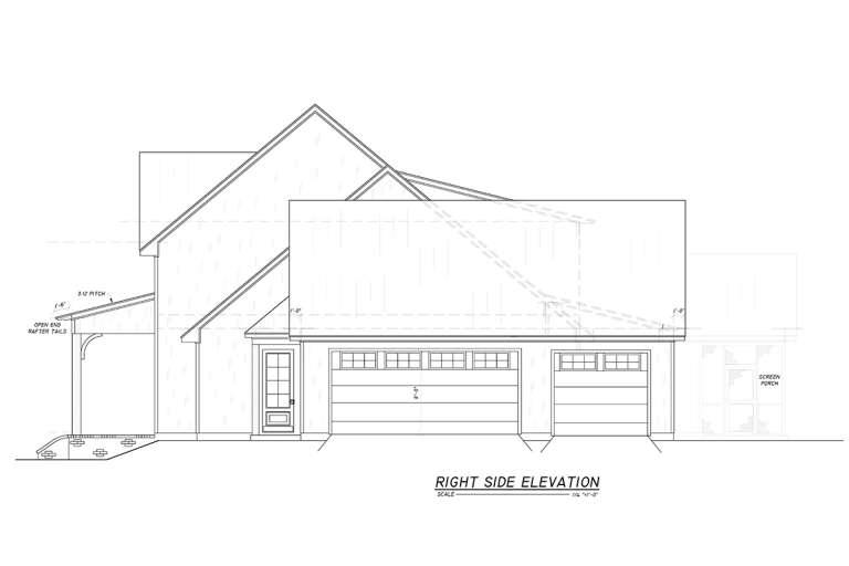 Modern Farmhouse House Plan #9279-00048 Elevation Photo