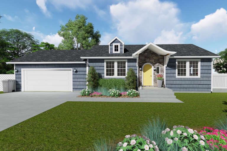 House Plan House Plan #26250 Front Elevation