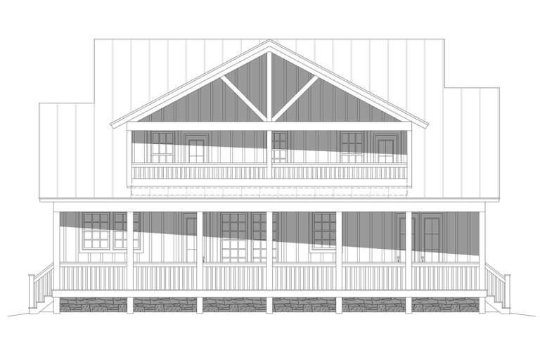 Country House Plan #940-00401 Elevation Photo