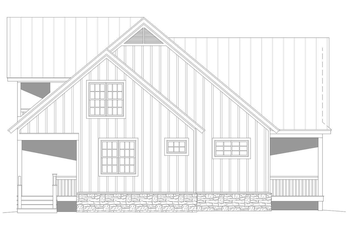 Country House Plan #940-00401 Elevation Photo