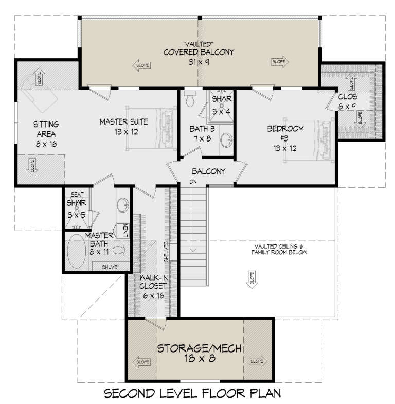 Country Plan: 2,045 Square Feet, 3 Bedrooms, 3 Bathrooms - 940-00401