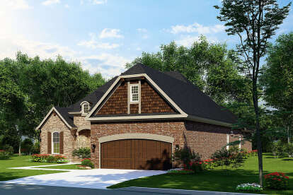 European House Plan #110-01080 Elevation Photo