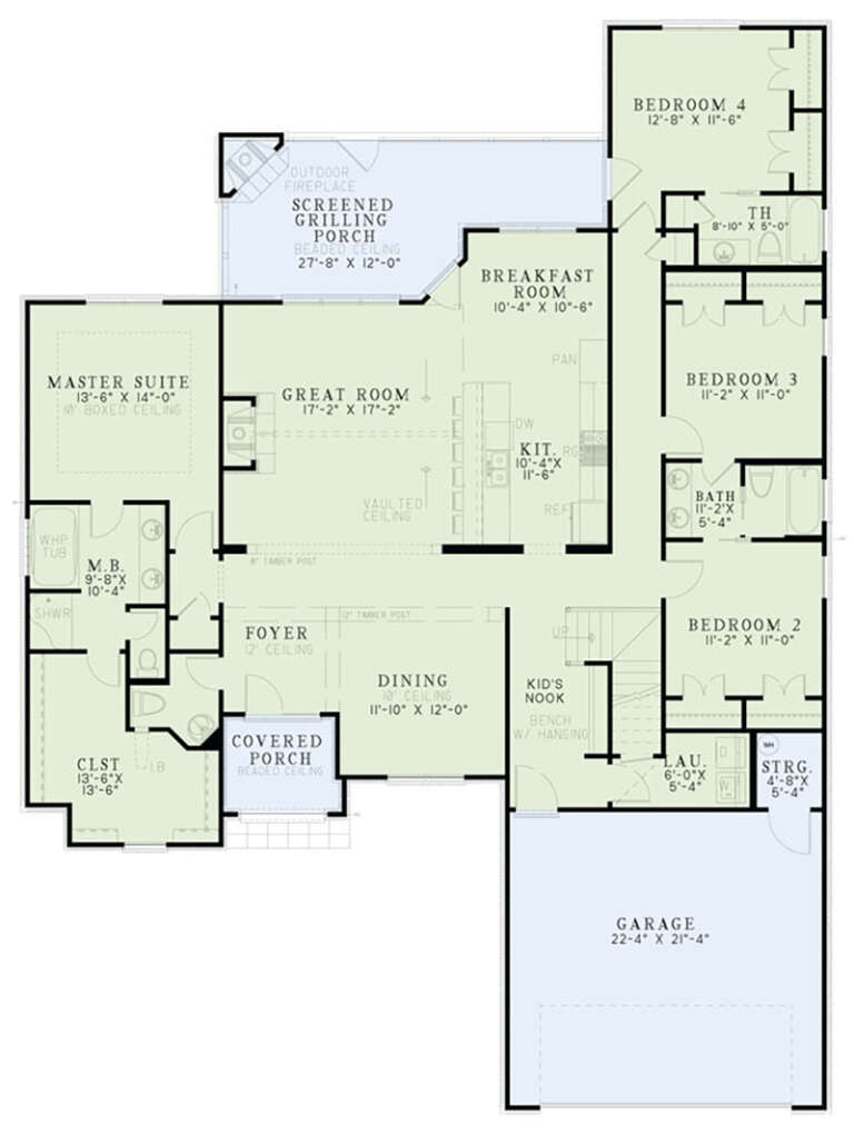 House Plan House Plan #26252 Drawing 1