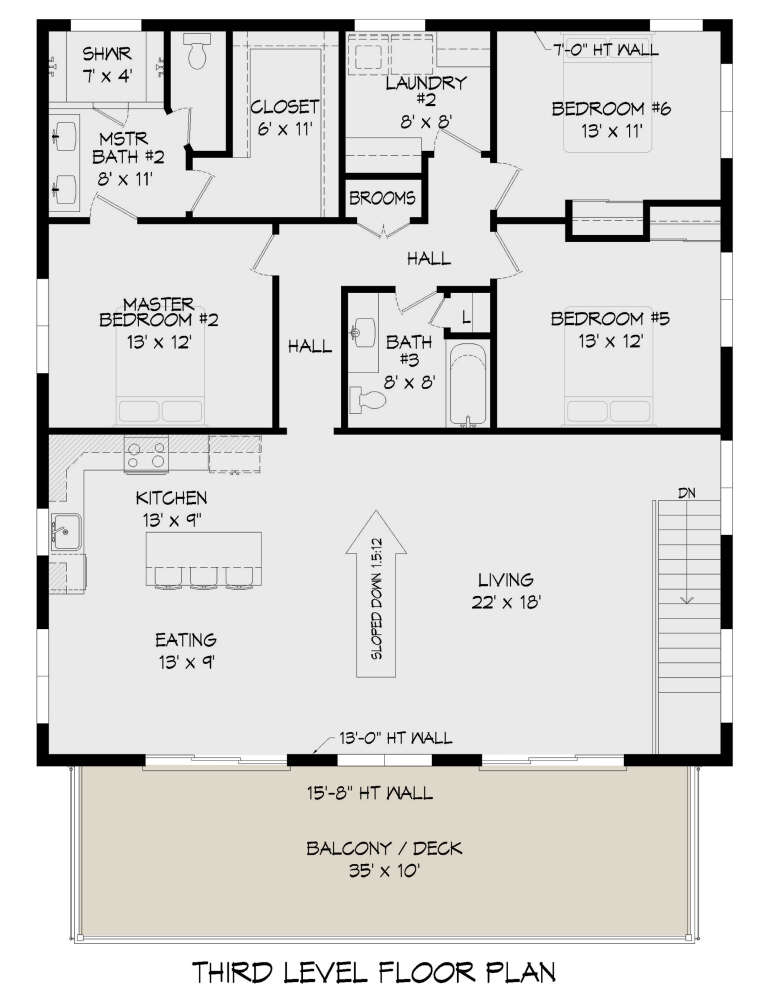 House Plan House Plan #26253 Drawing 3