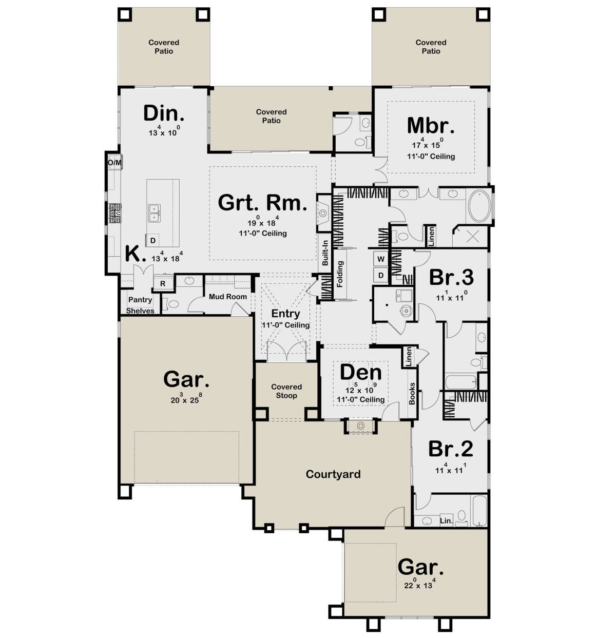 Main Floor for House Plan #963-00624