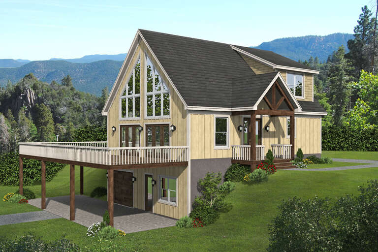 House Plan House Plan #26256 Front Elevation