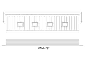 Modern House Plan #940-00405 Elevation Photo