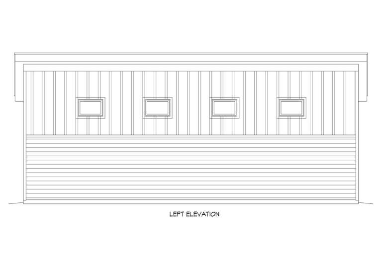 Modern House Plan #940-00405 Elevation Photo
