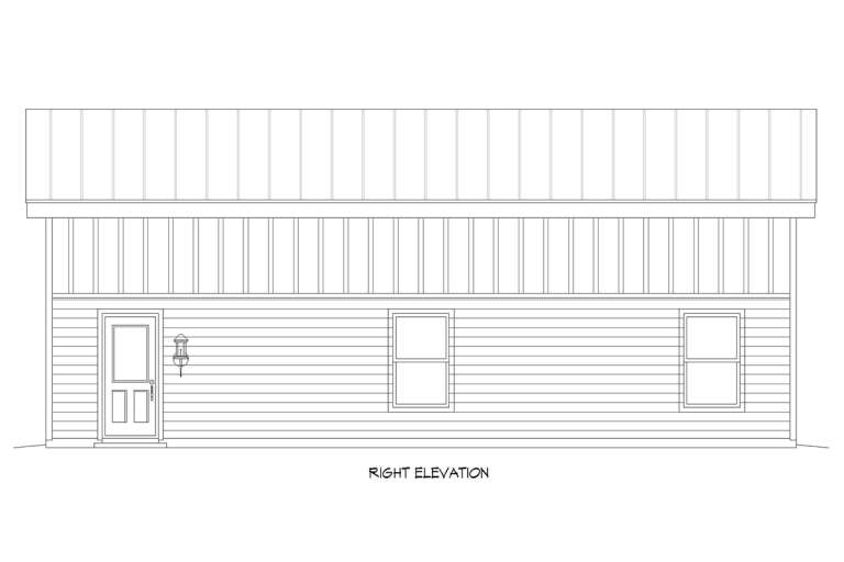 Modern House Plan #940-00405 Elevation Photo