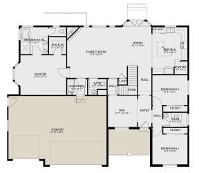 Main Floor for House Plan #2802-00114