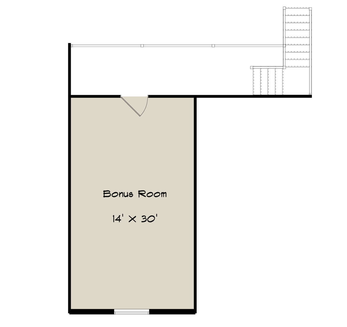 Bonus Room for House Plan #2802-00114