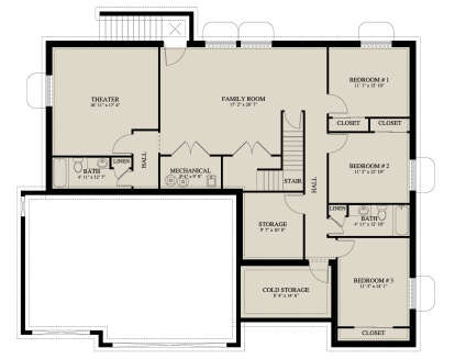House Plan House Plan #26258 Drawing 3