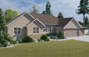 Traditional House Plan #2802-00115 Elevation Photo