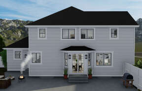 Craftsman House Plan #2802-00117 Elevation Photo