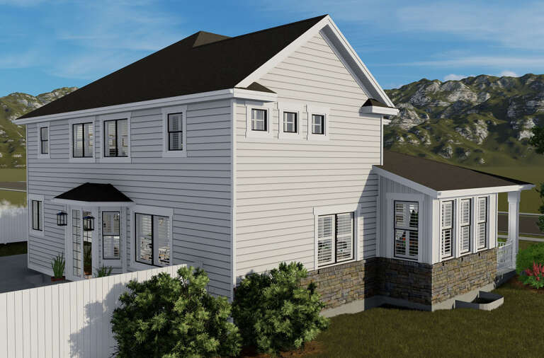 Craftsman House Plan #2802-00117 Elevation Photo