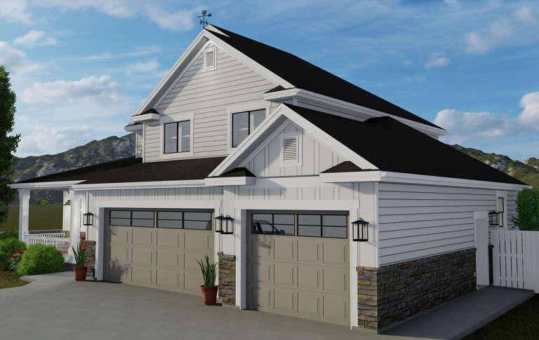 Craftsman House Plan #2802-00117 Elevation Photo