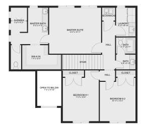 Second Floor for House Plan #2802-00117