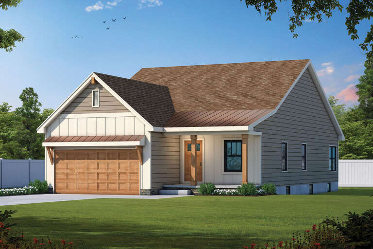 House Plan House Plan #26262 Front Elevation