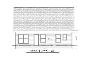 Traditional House Plan #402-01722 Elevation Photo