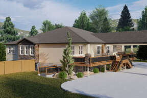 Mountain House Plan #2802-00118 Elevation Photo