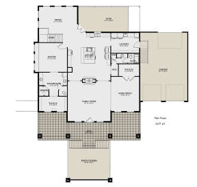 Main Floor for House Plan #2802-00118