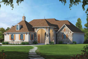 European House Plan #402-01723 Elevation Photo