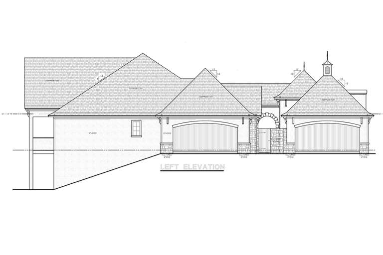 European House Plan #402-01723 Elevation Photo