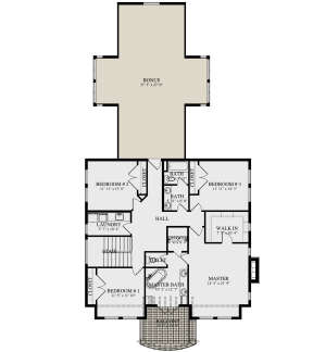Second Floor for House Plan #2802-00119