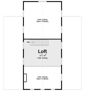 Loft for House Plan #963-00625