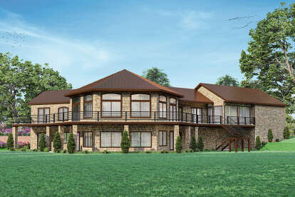 4 Bed, 4 Bath, 4461 Square Foot House Plan - #035-00967