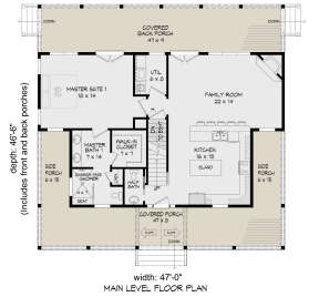 Main Floor for House Plan #940-00406
