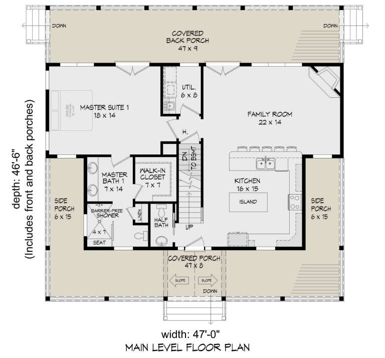 House Plan House Plan #26274 Drawing 1