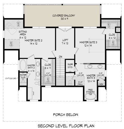 House Plan House Plan #26274 Drawing 2
