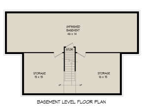 Basement for House Plan #940-00406