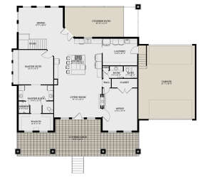 Main Floor for House Plan #2802-00120