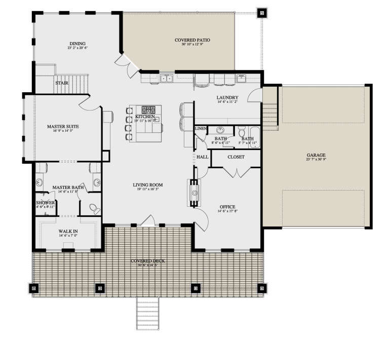 House Plan House Plan #26276 Drawing 1