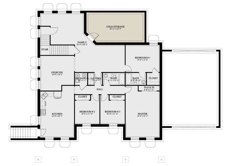 House Plan House Plan #26276 Drawing 2