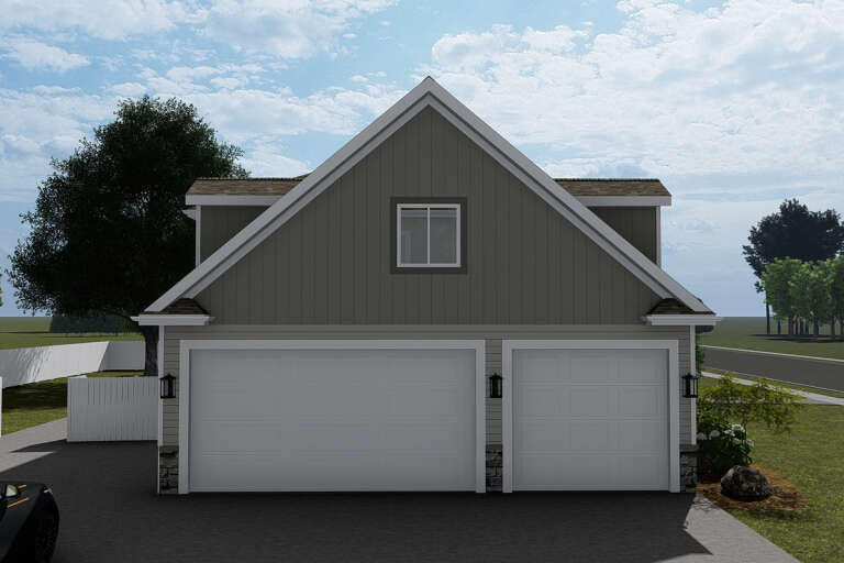 Traditional House Plan #2802-00121 Elevation Photo