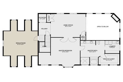 Second Floor for House Plan #2802-00121