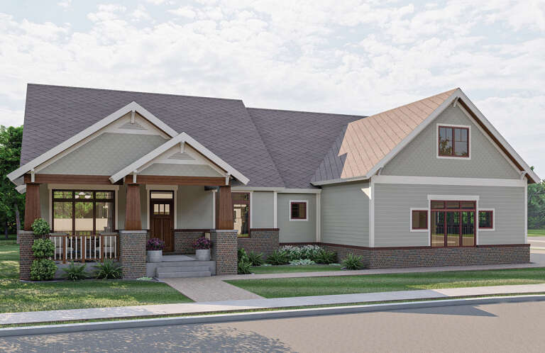 House Plan House Plan #26278 Front Elevation