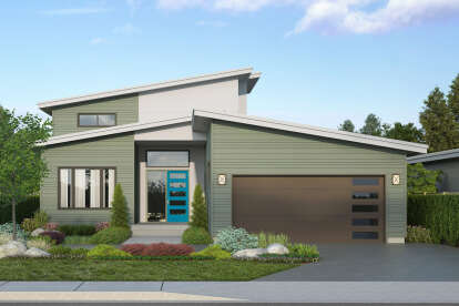 3 Bed, 2 Bath, 2448 Square Foot House Plan - #035-00969