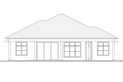 Contemporary House Plan #5565-00117 Elevation Photo