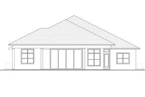 Contemporary House Plan #5565-00119 Elevation Photo