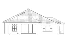 Contemporary House Plan #5565-00120 Elevation Photo