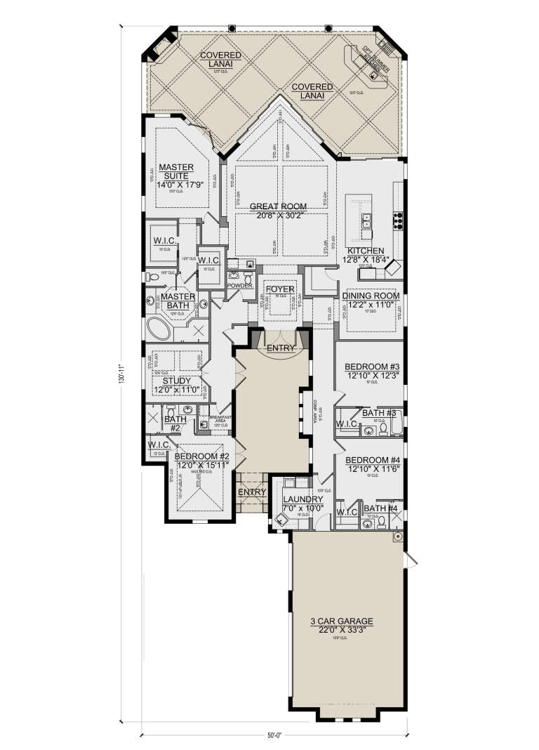 House Plan House Plan #26288 Drawing 1