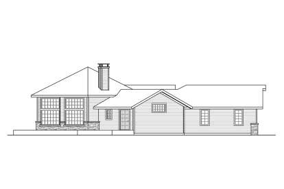 Craftsman House Plan #035-00970 Elevation Photo