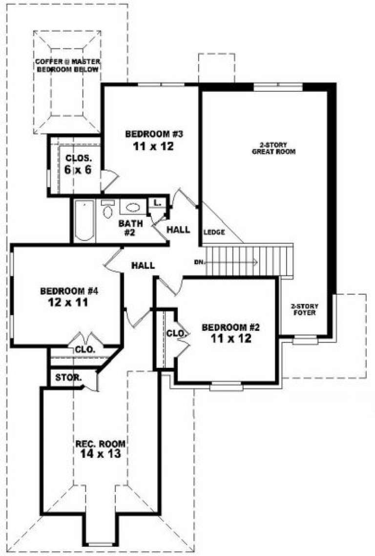 House Plan House Plan #2629 Drawing 2