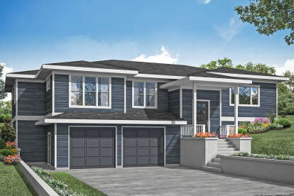 3 Bed, 2 Bath, 2431 Square Foot House Plan - #035-00971