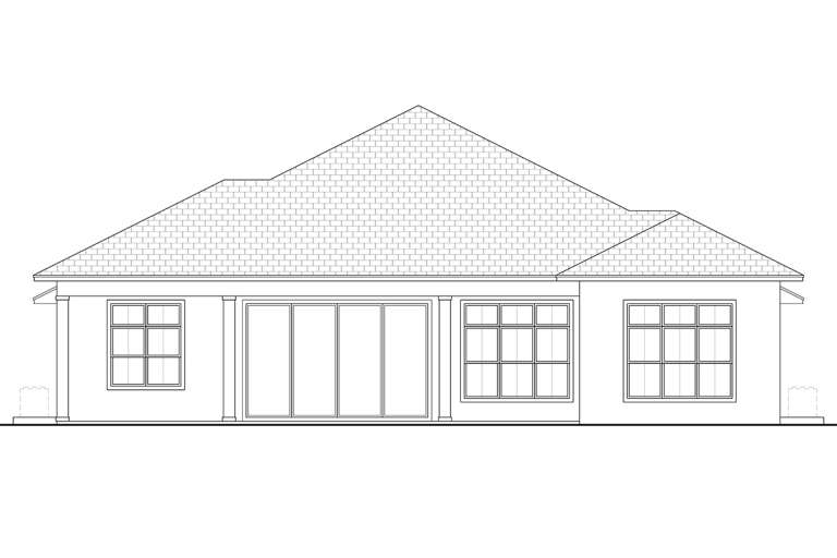 Contemporary House Plan #5565-00126 Elevation Photo