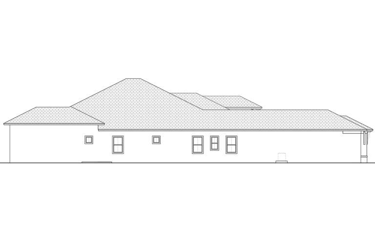 Contemporary House Plan #5565-00126 Elevation Photo